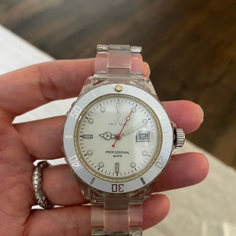 Toy Watch Clear Quartz Watch